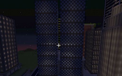 Towers with restaurantbar