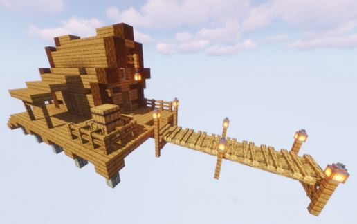 Cute Fisher Hut schematic - building