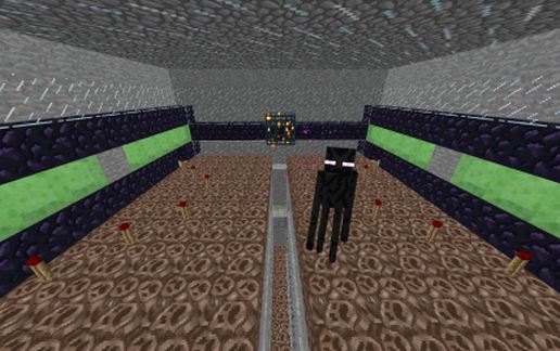 Enderman Farm with spawner