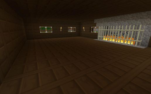 Large Wooden Lodge schematic - building