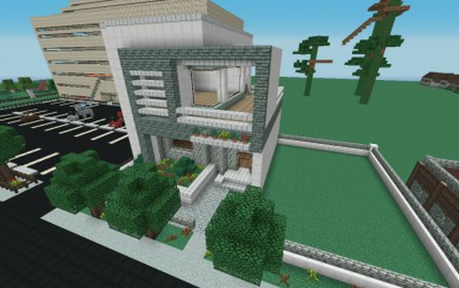 A Modern Home schematic - building