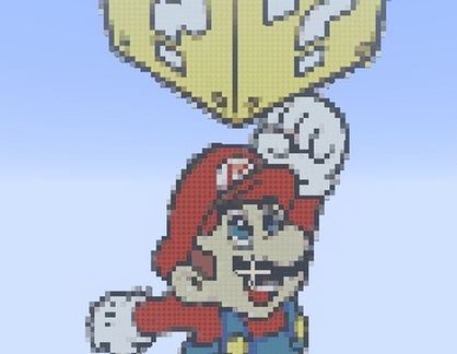 Super Mario Block Punch (ErnieCIII) schematic - building