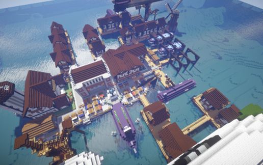 South Haven - Airship Pirate Base and Hub of Commerce schematic - building