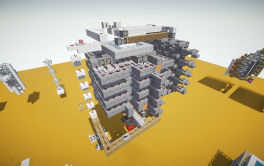 Elykdez's Timbercutter (Semi-Auto Tree Farm) schematic - building