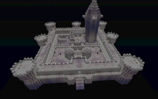 Azzy's Large Castle schematic - building