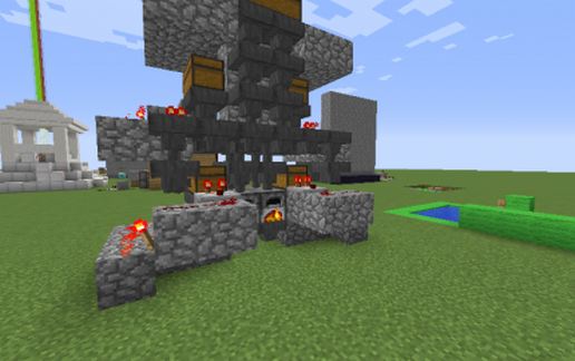 Auto Smelter schematic - building