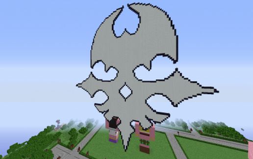 TWEWY Pixel Art schematic - building