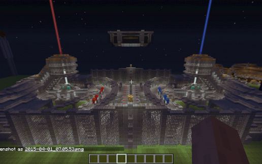 Twin Forts Arena schematic - building
