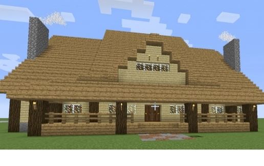 Sunrise Ranch House schematic - building