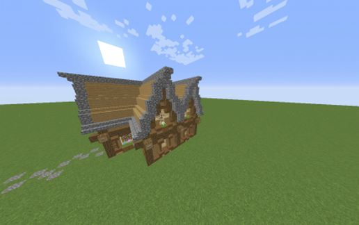 Emerald's | Medieval House #1 schematic - building