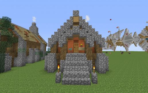 Rustic Long House 2 schematic - building