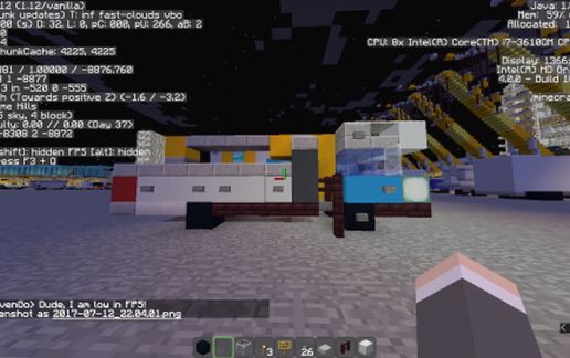 Heavily-decorated 6W Crane Truck