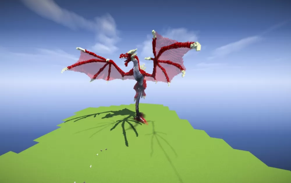Red Dragon  schematic - building