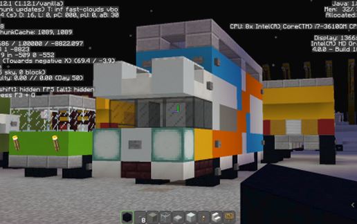 Heavily-decorated 8W Refrigerated Van