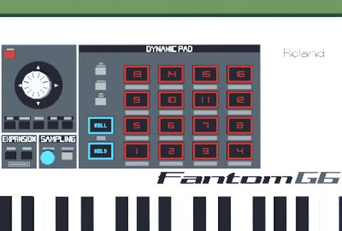 Roland Fantom G6 MIDI Synthesizer