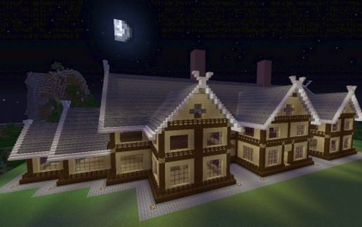 Wooden House schematic - building