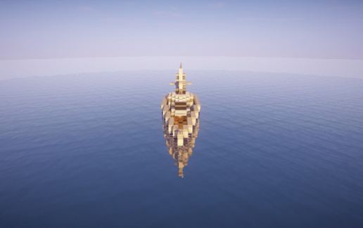The small yacht