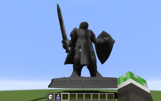 paladin statue