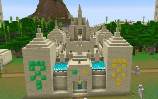 Small Desert Castle schematic - building