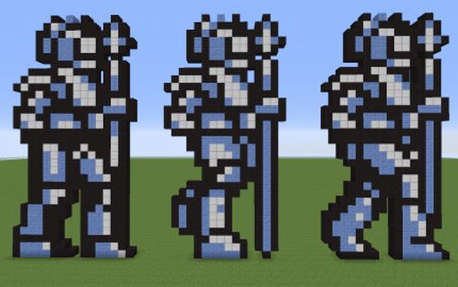 Armor From Castlevania 1 schematic - building