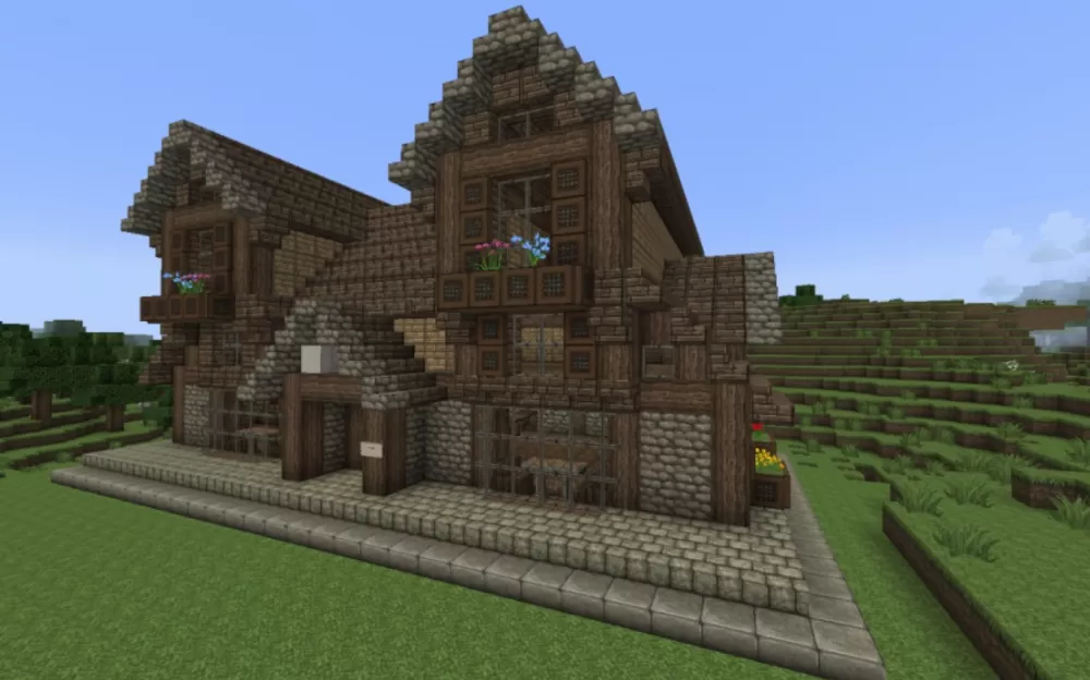 Medieval Tavern Inn  schematic - building