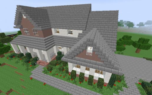 Suburban House schematic - building