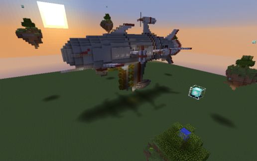 SkyWars map "Kirov" schematic - building