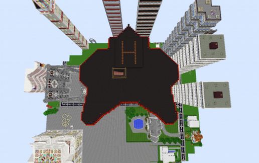 MegaProjekte RedstoneTower schematic - building