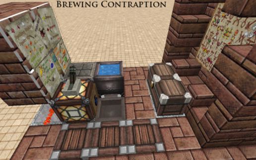 Magic Cauldron Brewer schematic - building