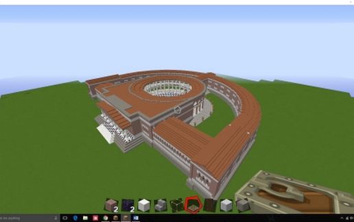 Greek Palace schematic - building