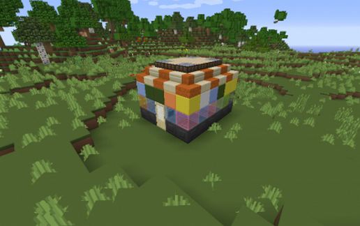 Rainbow Relaxing House schematic - building