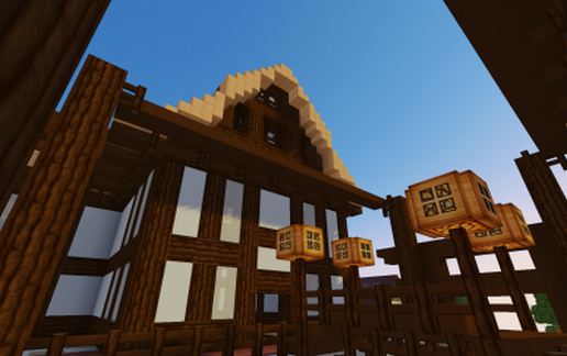 Japanese Style_Small_Temple_WOOD_Clay