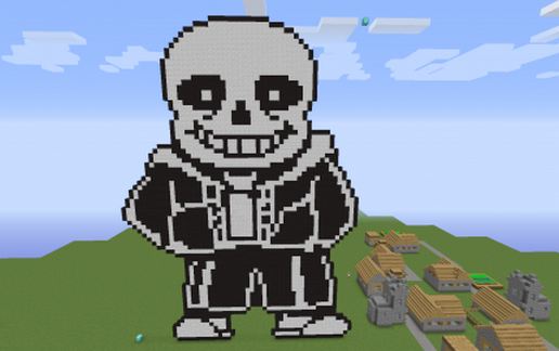 Sans Battle Form schematic - building