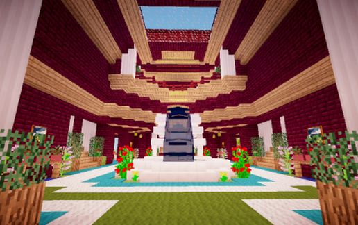 House fully decorated