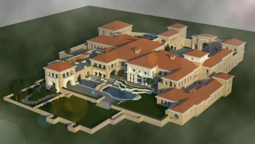 Mega Mansion schematic - building