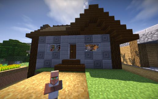 Custom villager house