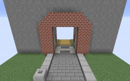 Door 4x5 v2.0 (Decorated) schematic - building