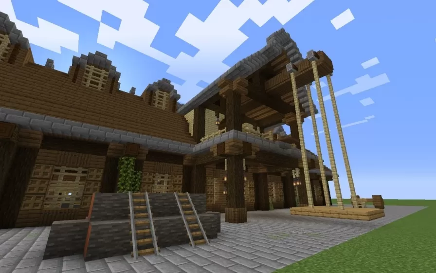 Medieval Style Barn