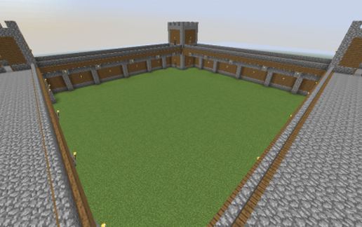 Medieval Fort schematic - building