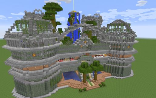 Jungle Mansion Project schematic - building