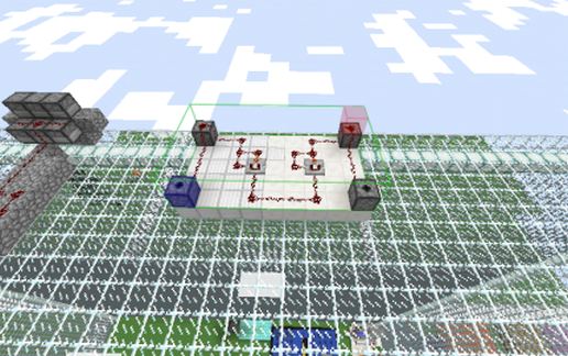 Fireworks Dispensers schematic - building