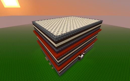 Large Spleef Arena [5 Floors] schematic - building