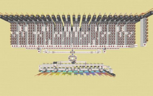 Спектр маяков schematic - building