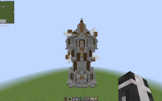 Fantasy windmill (1.12.2) schematic - building