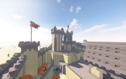 The Desert Castle schematic - building