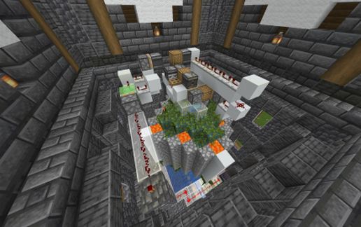 Cobblestone Generator Clock Tower
