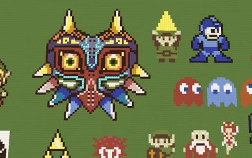 16 Bit Majora's Mask schematic - building