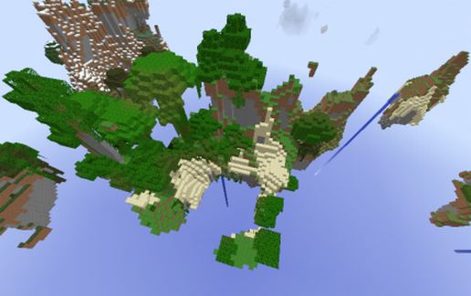 Jungle Beach Floating Island schematic - building