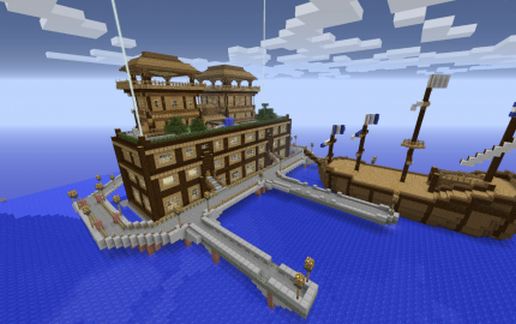 Dragontooth Pier schematic - building