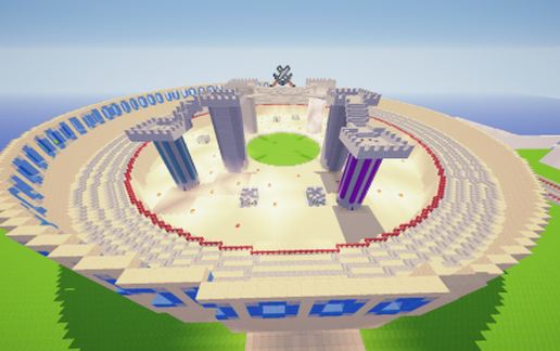 Arena Team Deathmatch schematic - building